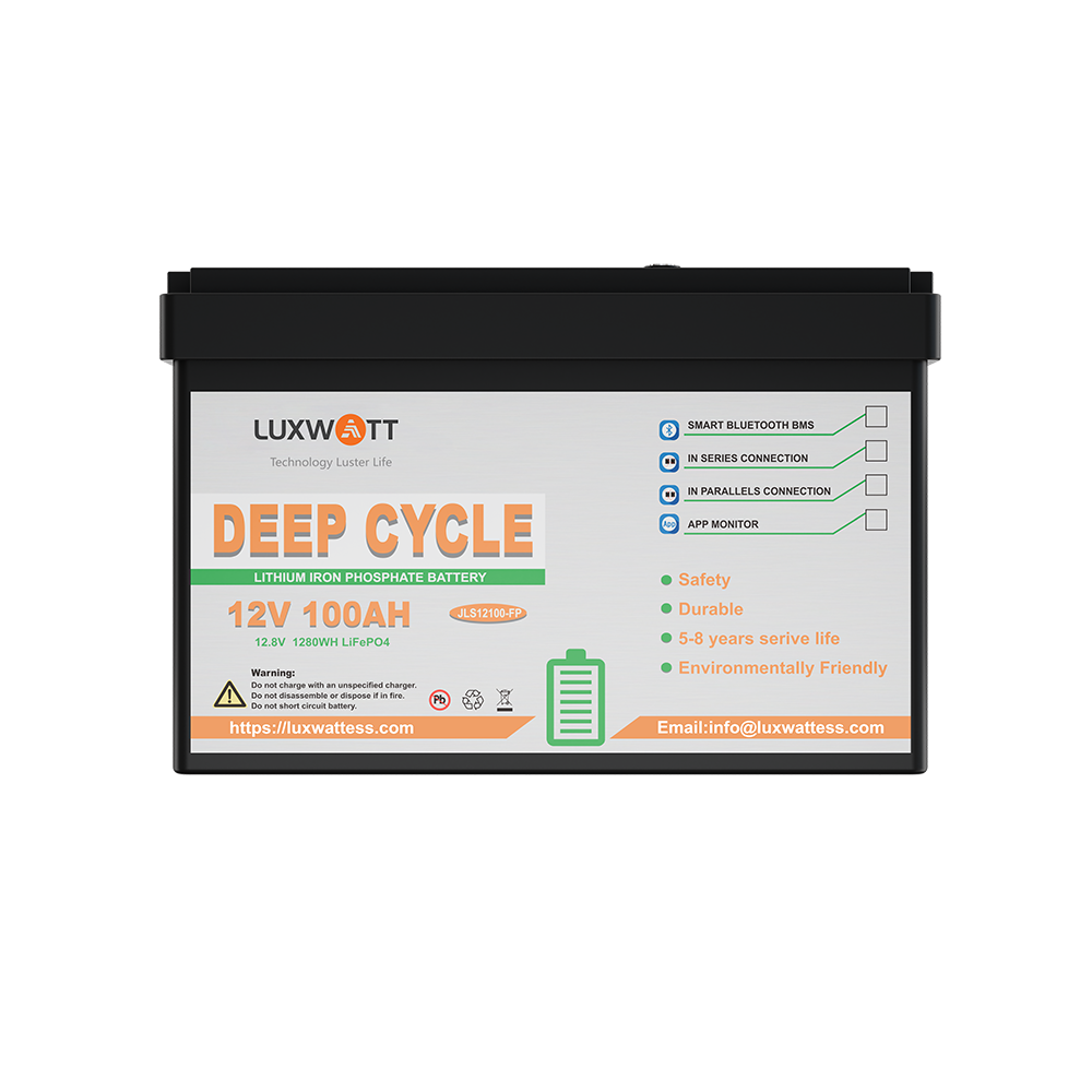 1.28kWh 12.8V 100Ah LUX-12100FP lithium battery